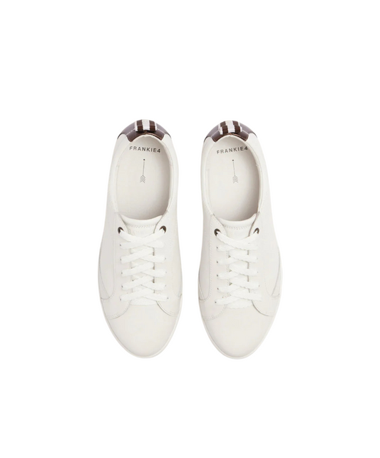 Frankie4 Asher White Bronze Sneaker