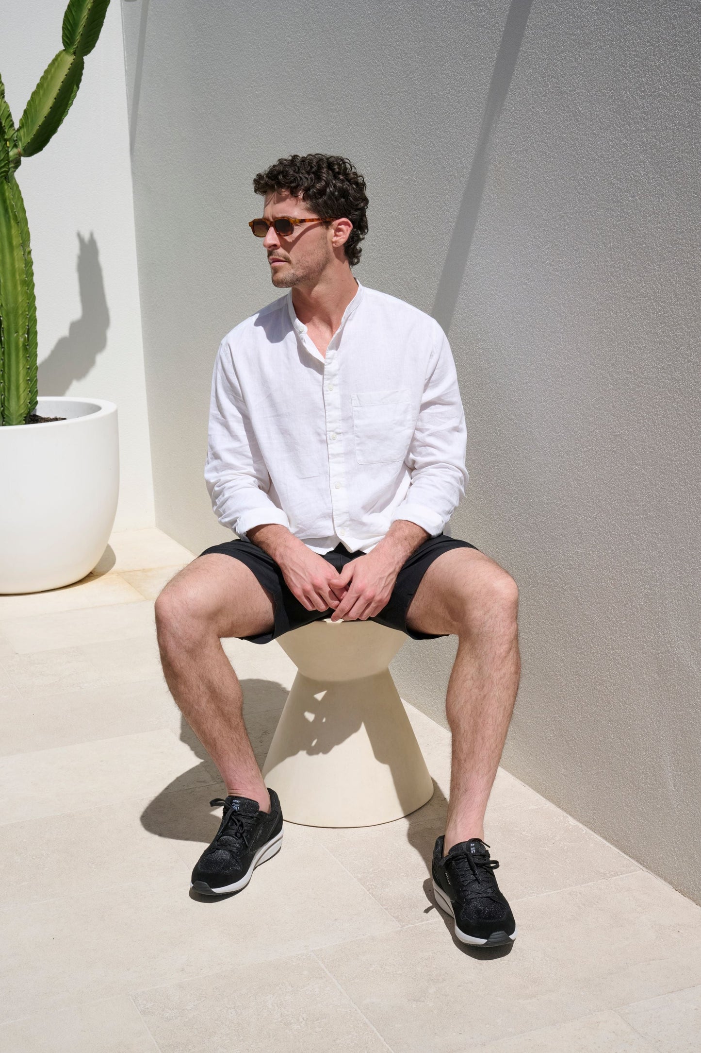 MBT MBT-1997 Classic II Black/Grey Mens Sneakers