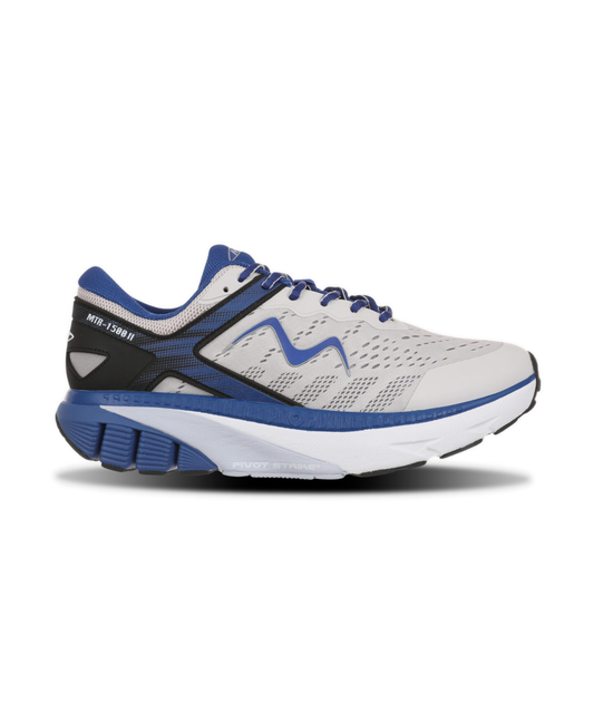 MBT MTR-1500 II Lace Up Grey/Blue Mens Sneakers