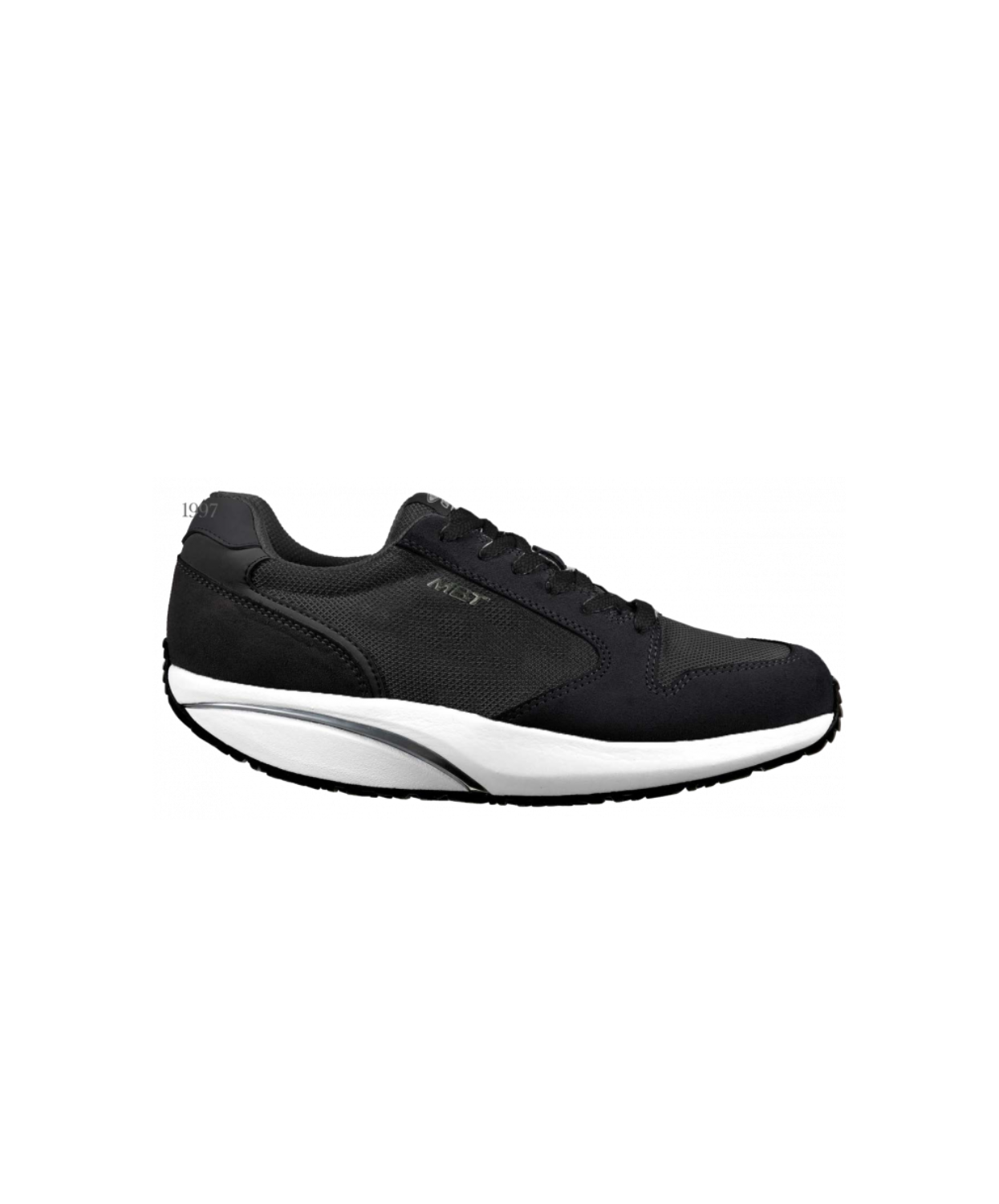 MBT MBT-1997 Classic II Black/Grey Mens Sneakers