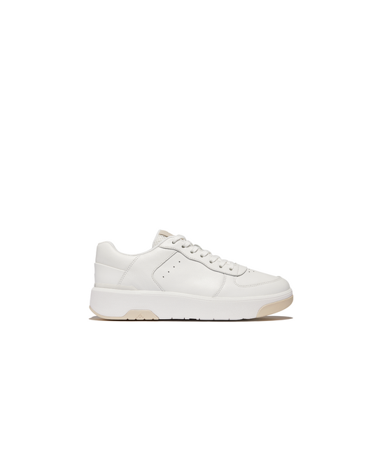 FitFlop Rally Evo Leather Sneaker Urban White