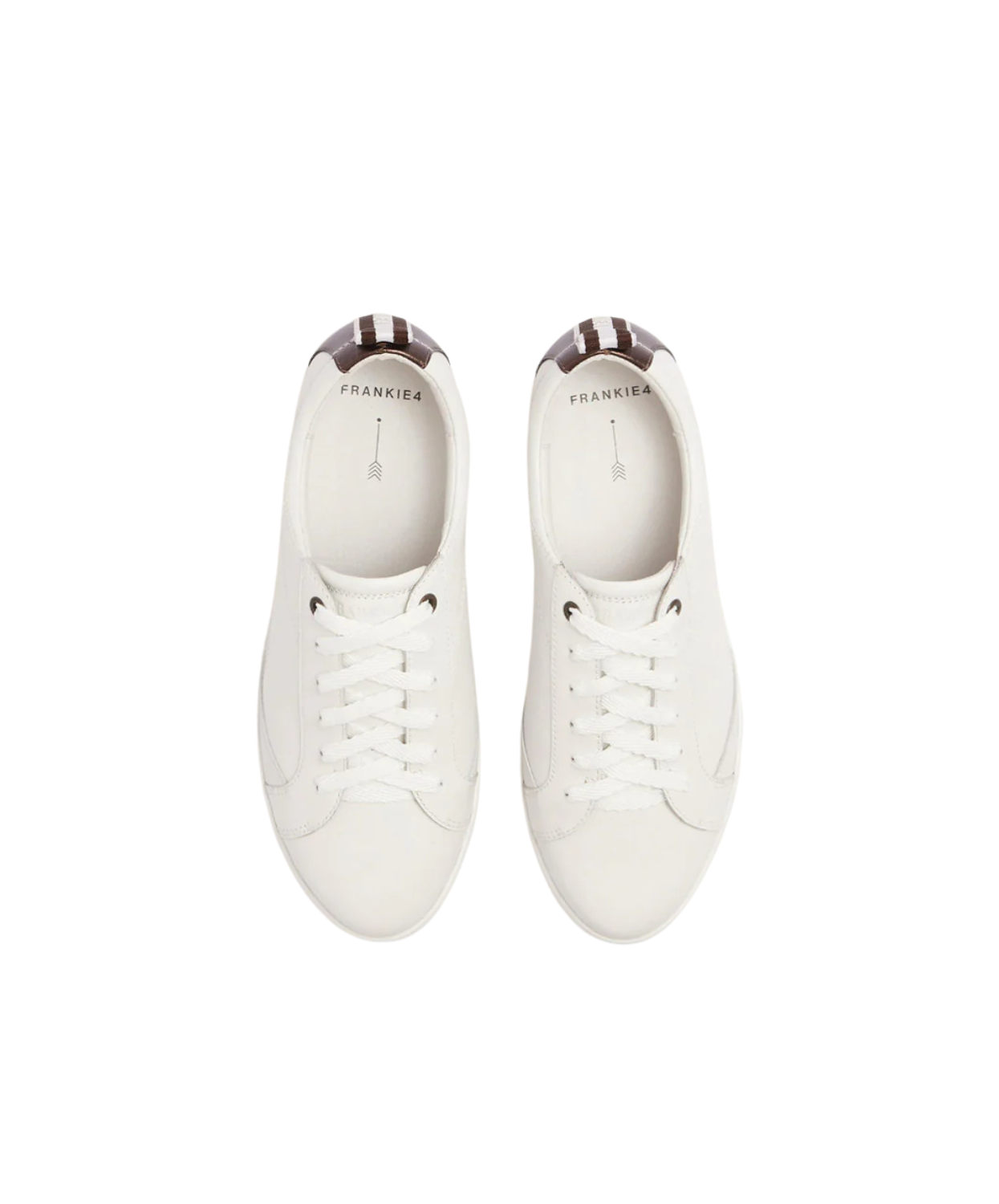 Frankie4 Asher White Bronze Sneaker