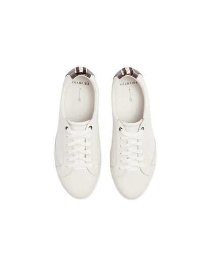 Frankie4 Asher White Bronze Sneaker
