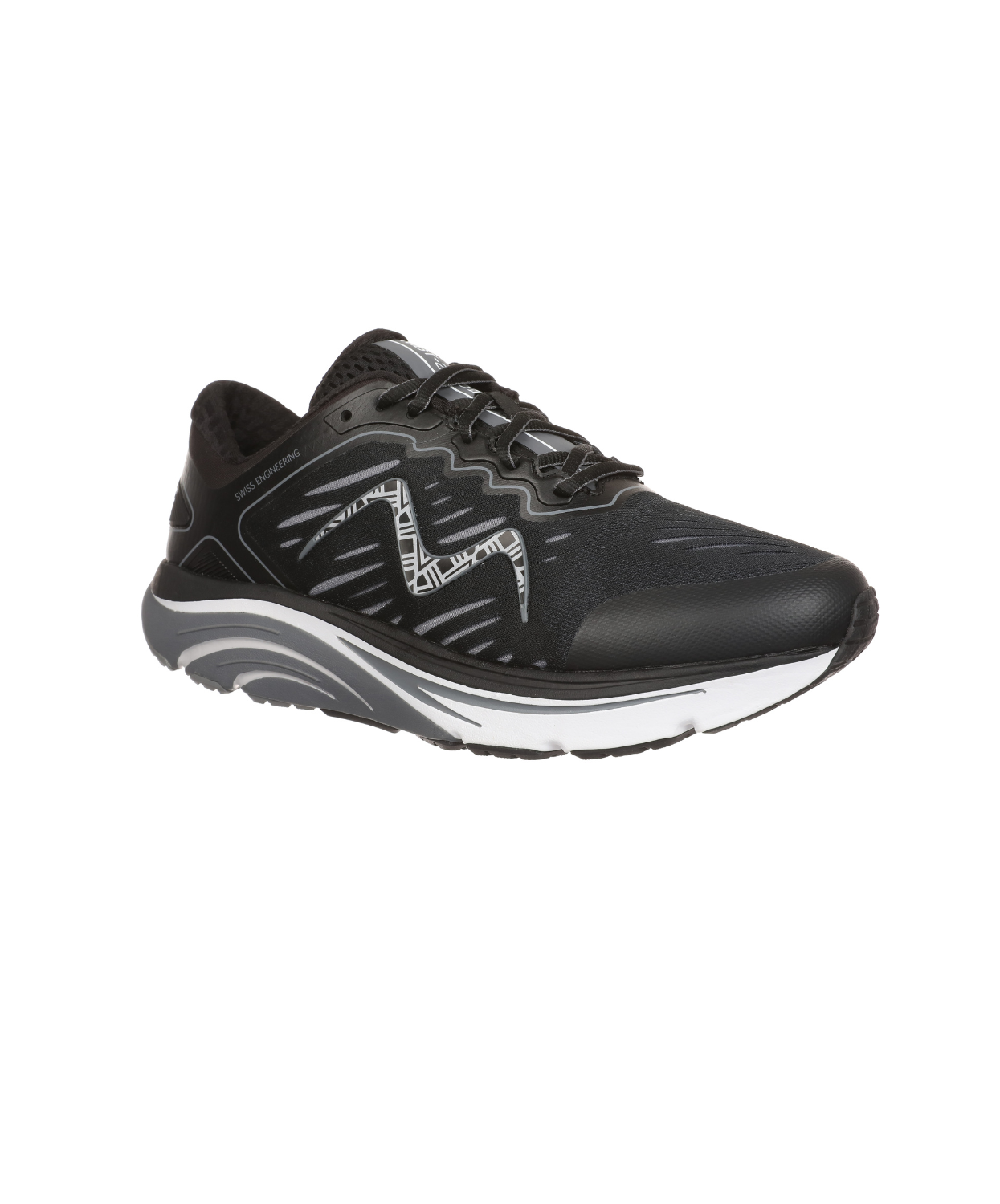 MBT MBT-2000 III Lace Up Black Womens Sneakers